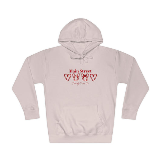 M.S. Candy Cane Co. Fleece Hoodie