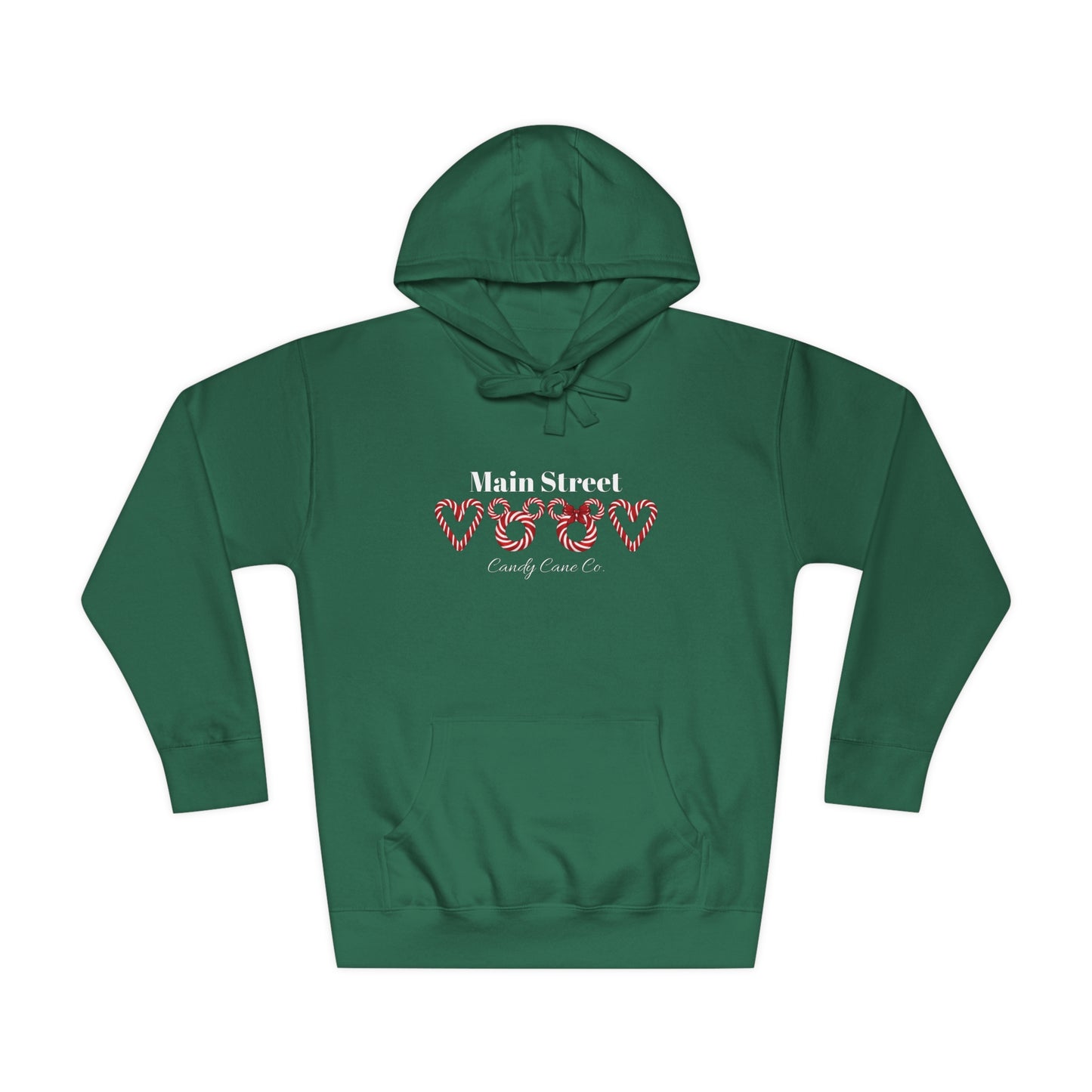 M.S. Candy Cane Co. Fleece Hoodie