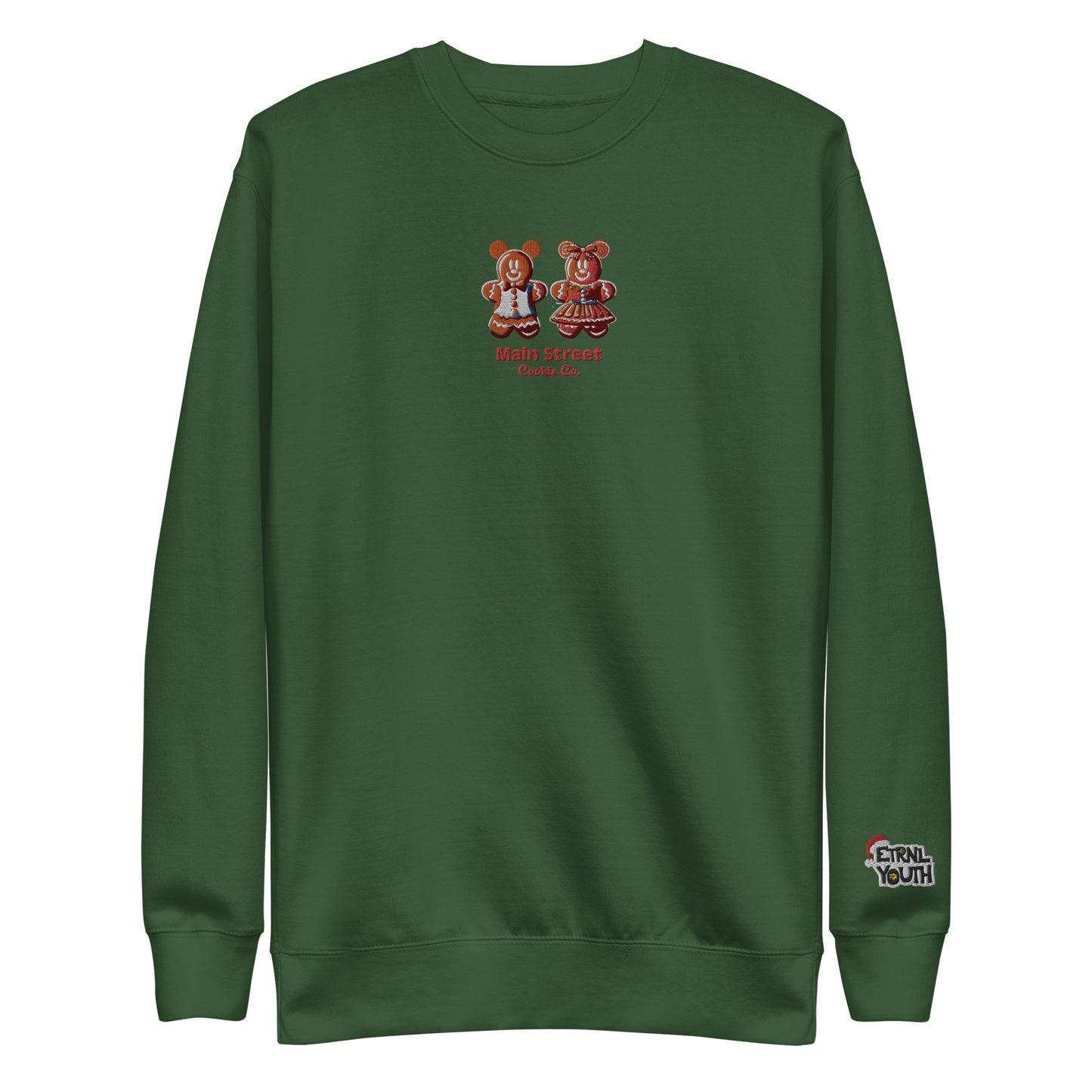 Main Street Cookie Co. Embroidered Premium Crewneck